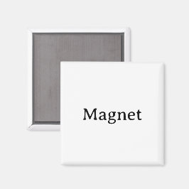 Skapa din egen 2 tums fyrkant magnet