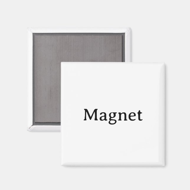Skapa din egen 2 tums fyrkant magnet (Front/Back)