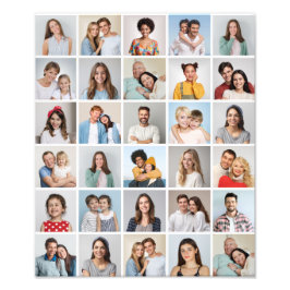 Skapa din egen 30 Photo Collage Foto EnUtvidgning