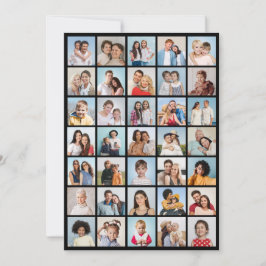 Skapa din egen 35-fotocollagehälsning kort