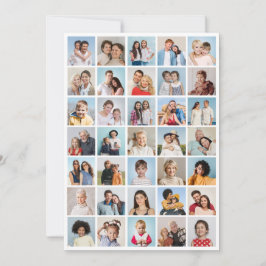 Skapa din egen 35-fotocollagehälsning kort