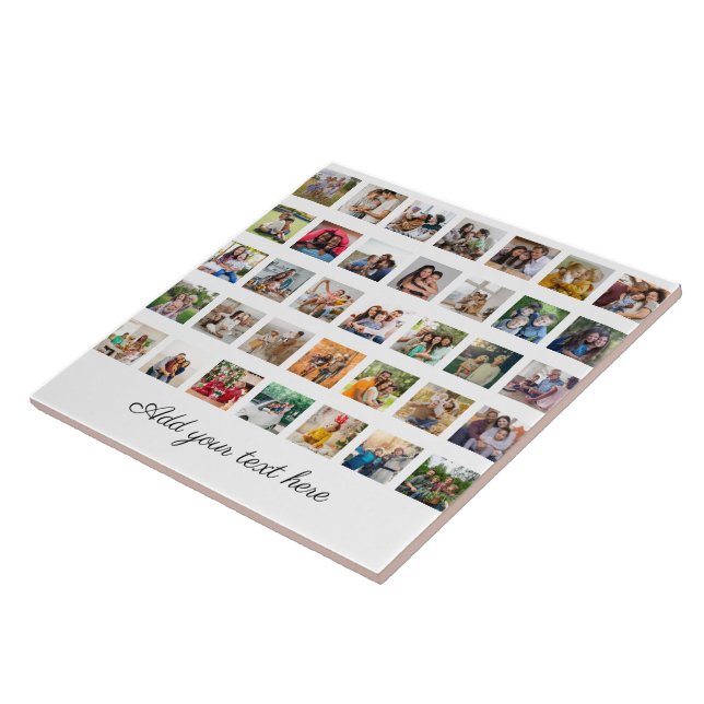 Skapa din egen 35 fotokollage kakelplatta (Sidan)