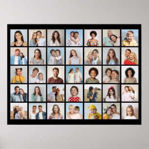 Skapa din egen 35 fotokollage poster