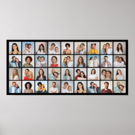 Skapa din egen 36 fotokollage poster