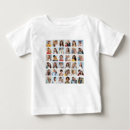 Skapa din egen 36 fotokollage t shirt