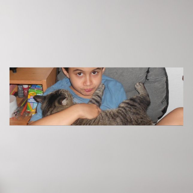 Skapa din egen 36-tums x 12-tums Poster (Framsidan)
