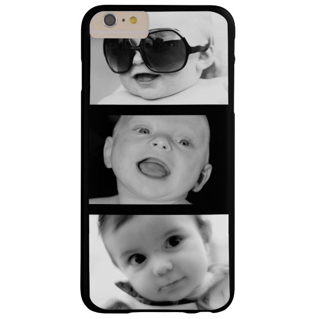 Skapa din egen 3-foto iPhone 6 Plus Fodral Case-Mate iPhone Skal (Baksidan)
