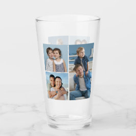 Skapa din egen 3-fotokollage glaskopp
