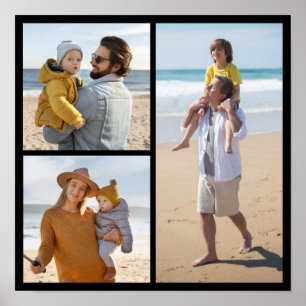 Skapa din egen 3-fotokollage poster