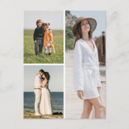 Skapa din egen 3 fotoskollage vykort