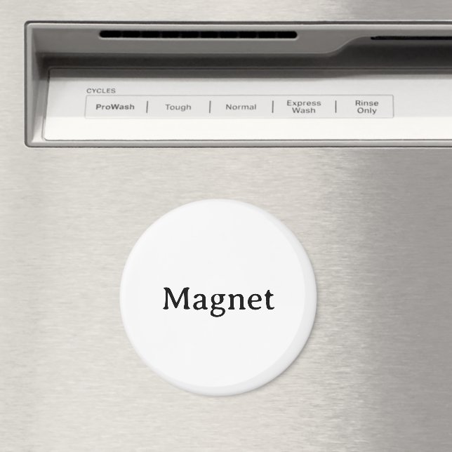 Skapa din egen 3 tums cirkel magnet (In Situ (Dishwasher))