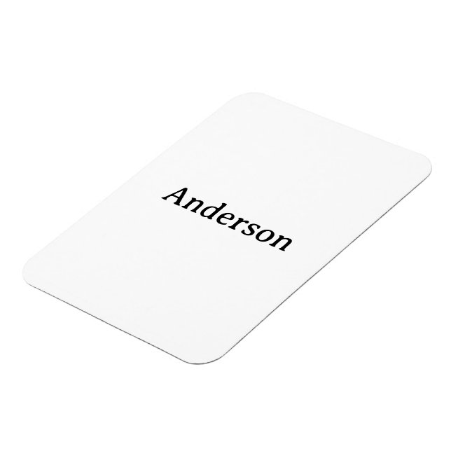 Skapa din egen 3" x 4" flexibel foto magnet (Vänstra Sidan)