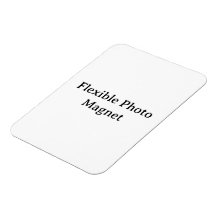 Skapa din egen 3" x 4" flexibla fotomagnet