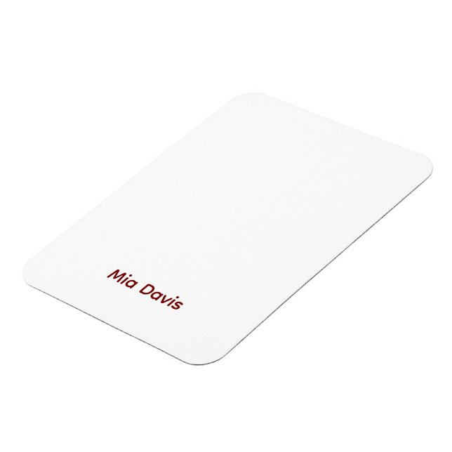 Skapa din egen 3''x4'' flexibla magnet (Vänstra Sidan)