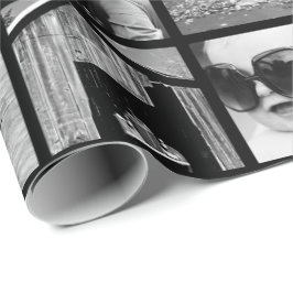Skapa din egen 42-foto-kollage Gift-figursättning Presentpapper