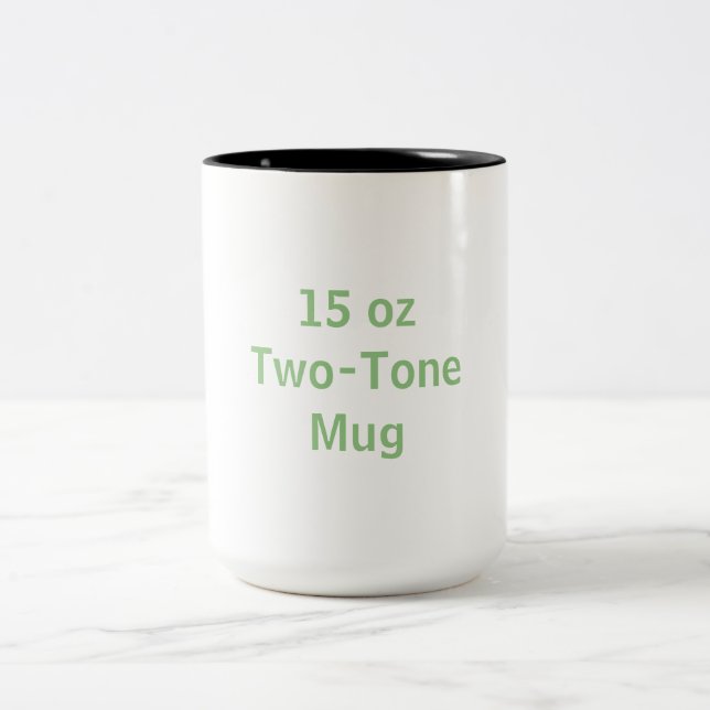Skapa din egen 445 ml, Två-Tonad mugg (Center)