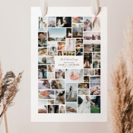 Skapa din egen 46-foto collage poster