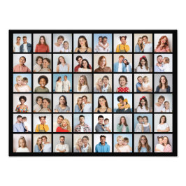 Skapa din egen 48-foto Collage Foto Förstoring