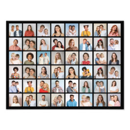 Skapa din egen 48-foto Collage Foto Förstoring
