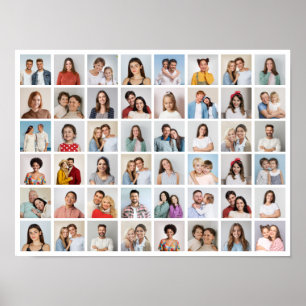 Skapa din egen 48 fotokollage poster