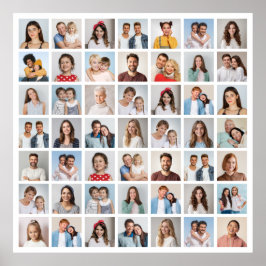 Skapa din egen 49-foto collage poster