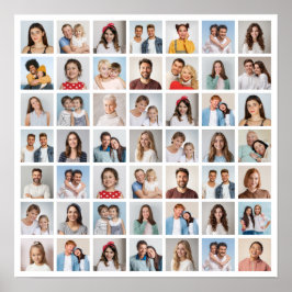 Skapa din egen 49-foto collage poster