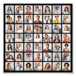 Skapa din egen 49-foto-foto-utvidgning fototryck