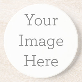 Skapa din egen 4,25-tums Diameter Sandstone-Underl Underlägg