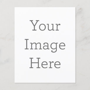 Skapa din egen 4,5-tums x 5,6-tums halvblank Pappe