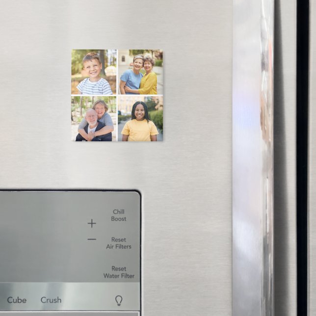 Skapa din egen 4-fotokollage magnet (In Situ (Fridge))