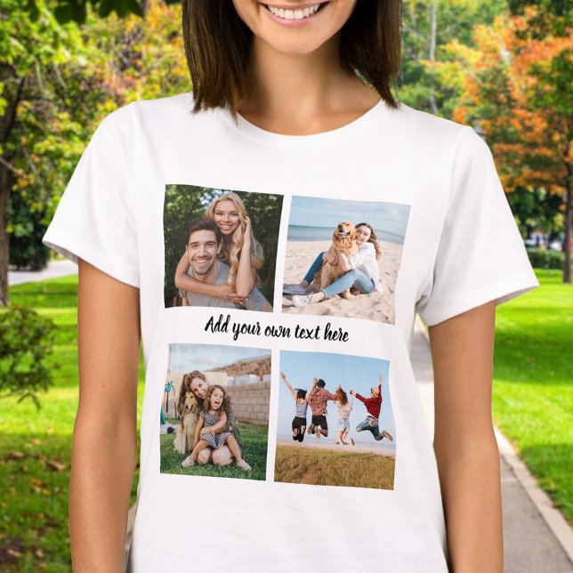Skapa din egen 4-fotokollage t shirt (Skapare uppladdad)