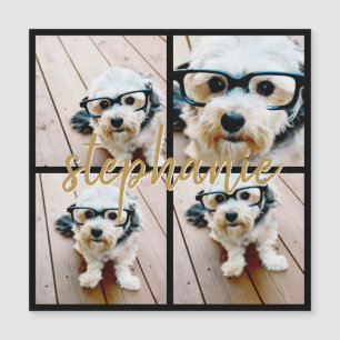 Skapa din egen 4-fotosamling - skript Namn