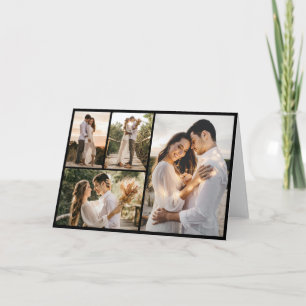 Skapa din egen 4 fotoskapa fotokollage kort