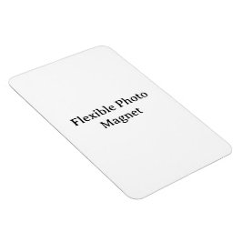 Skapa din egen 4" x 6" flexibla fotomagnet magnet