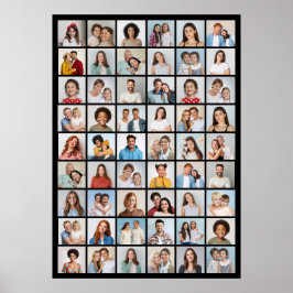 Skapa din egen 54 fotokollage Poster