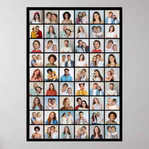 Skapa din egen 54 fotokollage Poster