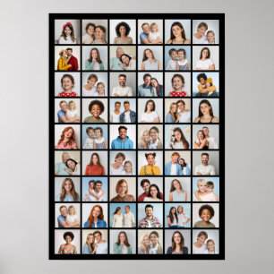 Skapa din egen 54 fotokollage poster