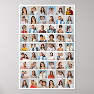 Skapa din egen 54 fotokollage poster