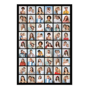 Skapa din egen 54 fotopatsamling för utvidgning fototryck