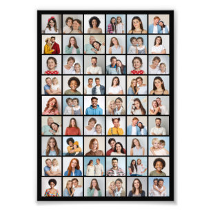 Skapa din egen 54 fotopatsamling för utvidgning fototryck