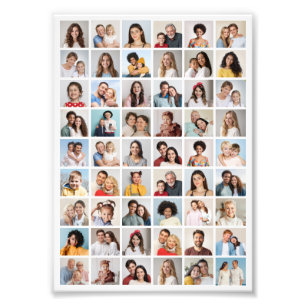Skapa din egen 54 fotopatsamling för utvidgning fototryck