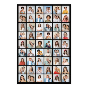 Skapa din egen 54 fotopatsamling för utvidgning fototryck