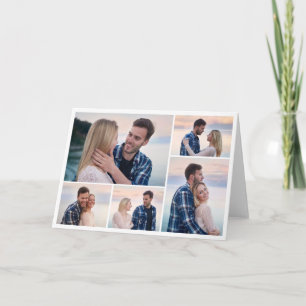 Skapa din egen 5-fotocollage kort