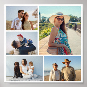 Skapa din egen 5-fotokollage poster