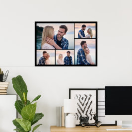 Skapa din egen 5-fotokollage poster