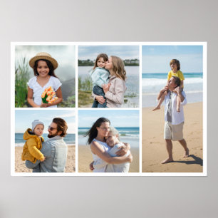 Skapa din egen 5-fotokollage poster