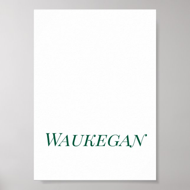 Skapa din egen 5"x7" Matt Poster (Framsidan)