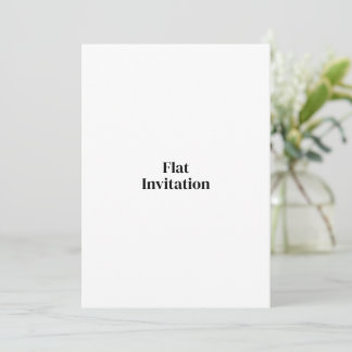 Skapa din egen 5" x 7" platt inbjudan