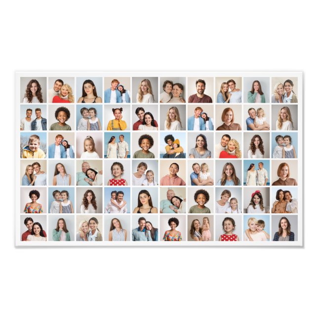 Skapa din egen 60-fotomakning för fotoutvidgning fototryck (Framsidan)