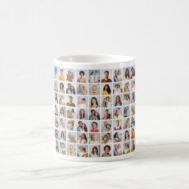 Skapa din egen 63 fotokollage kaffemugg